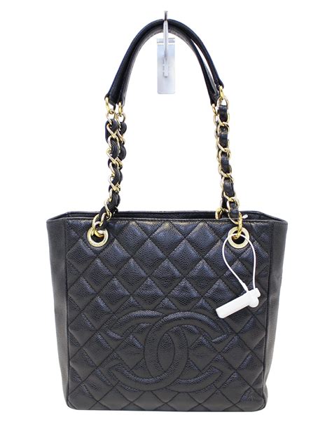 chanel shopper logo|Chanel shopping tote price.